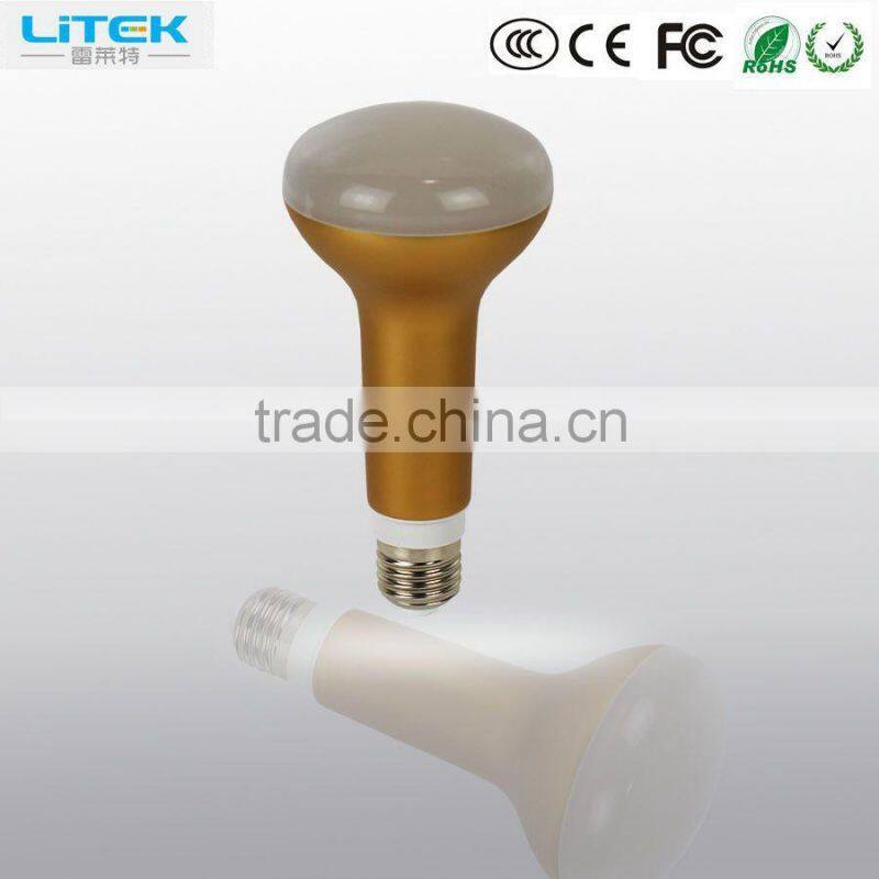2014 new products on market art deco table bulb lamp 7W gold color E27/E26 replacement bulbs led par light