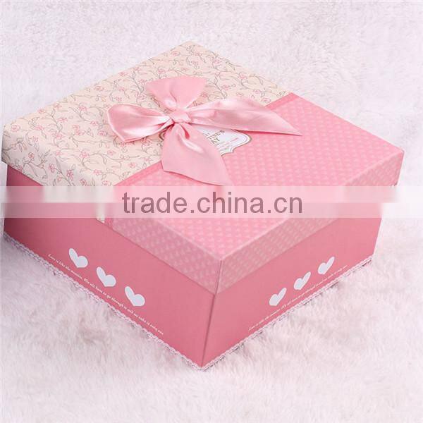 Simple Good Look paper bow tie box wholesale