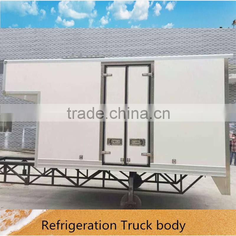 20feet refrigerated truck body for fresh meat fish /cooling van truck