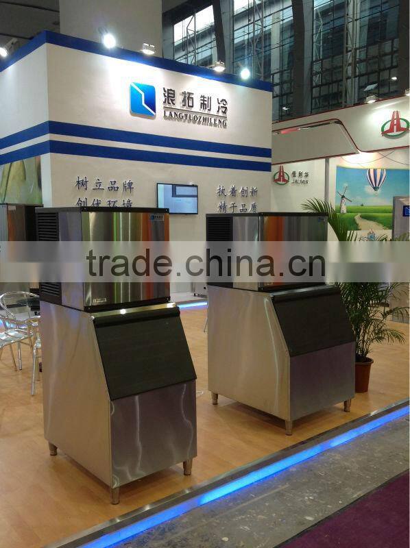 1.0T/day commercial flake ice maker machine