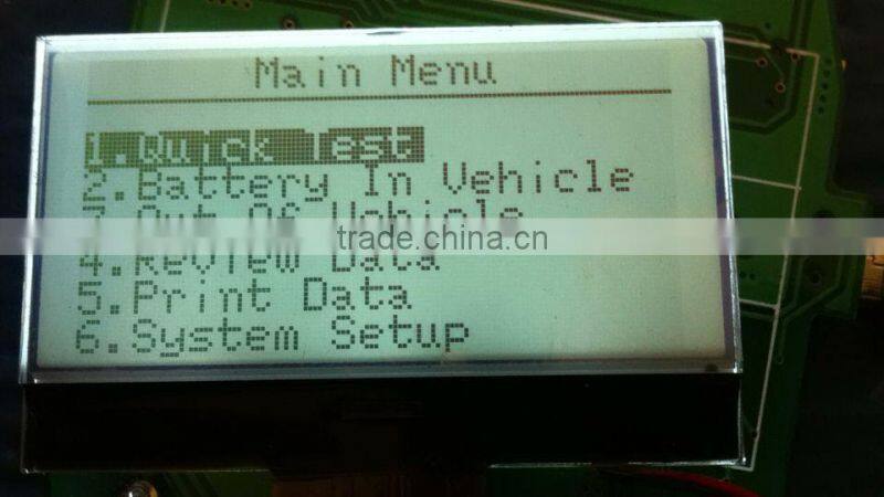 Auto 12V battery tester BA101--- print function