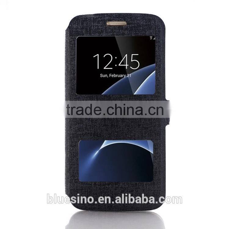 Auto Sleep Window Display Mobile Phone Cover for Samsung G530