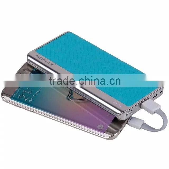 Momax Power bank For IOS 9 MFI 8000MAH 2.4A Fast Charging Battery Power Bank With MFI For iPhone SE/5/5S/6/6S/Android TB-0287