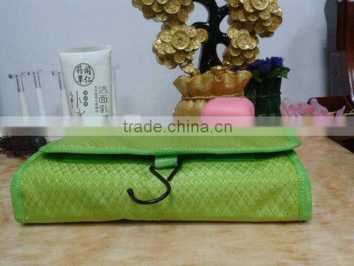 2015 promotional cheapest price cosmetic bag, outdoor toilet bag, travel foldable cosmetic bag