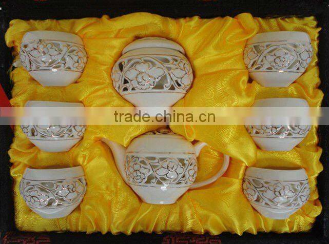 new design hand-painted ceramic tea set