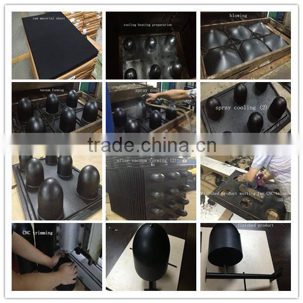 Acrylic vacuum molded signs