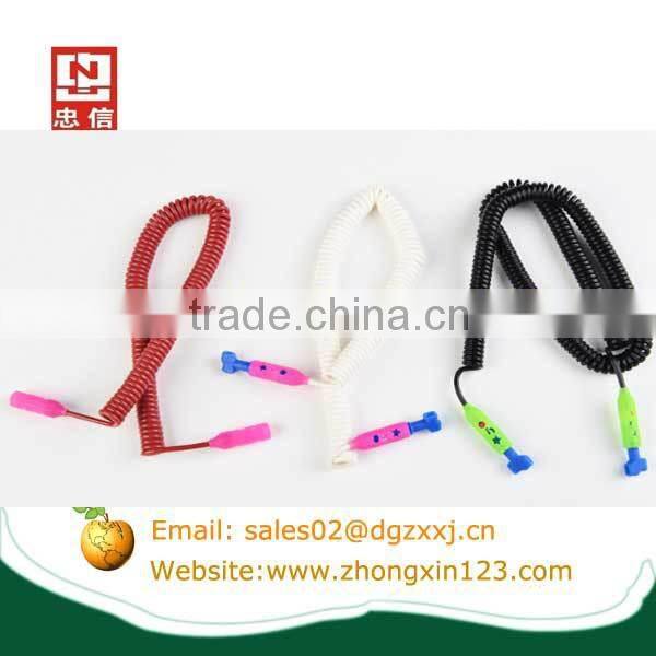 Comfotable eyeglasses silicone ropes