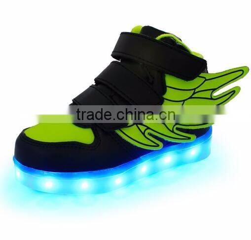 Brand New Kids Girls Boys LED Light Up Sneakers Luminous Casual Flash Usb Charger Led Light Girls Shoes With Led Light