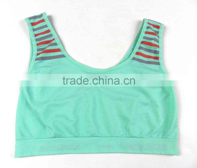 Nylon/Spandex Seamless Lady Bra