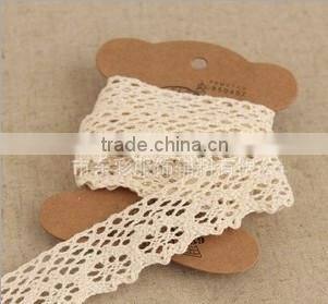 Top quality crochet cluny lace China supplier design