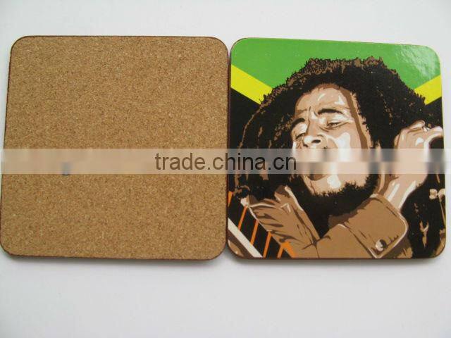 2015 Best selling sublimation wooden coaster