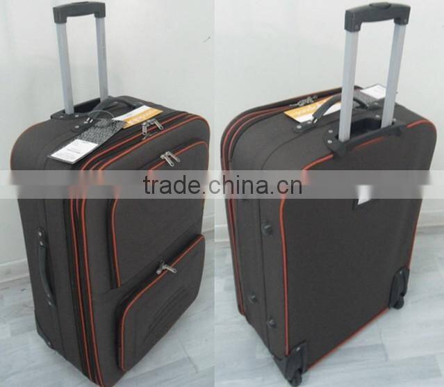 yiwu stock wheeled luggage set closeout 3pcs wheeled suitcase set