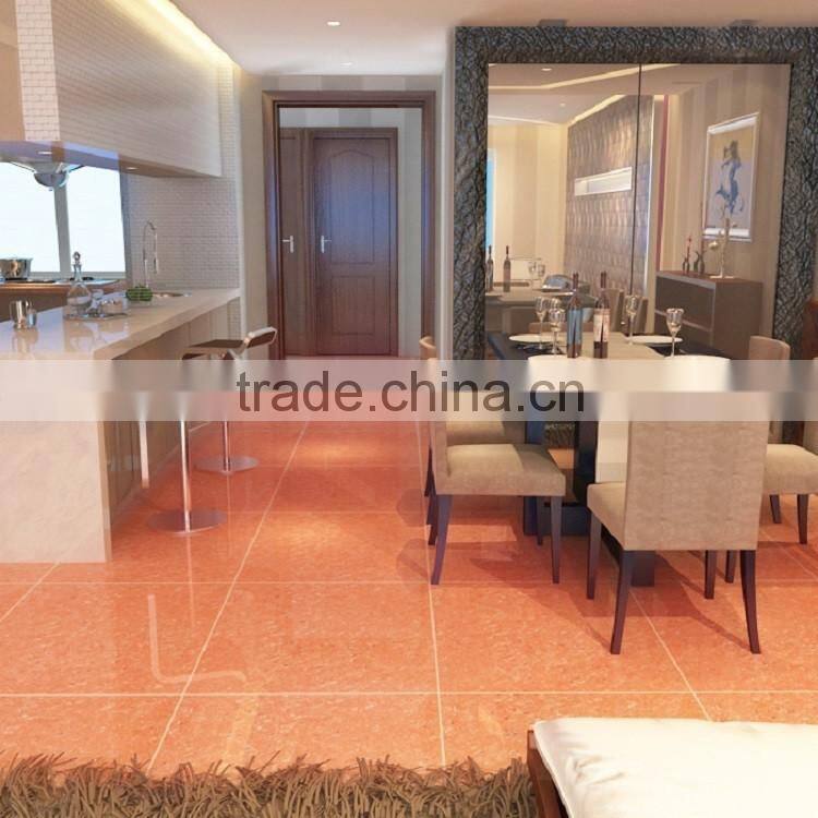 Red crystal double loading low water absorption floor tiles 60x60