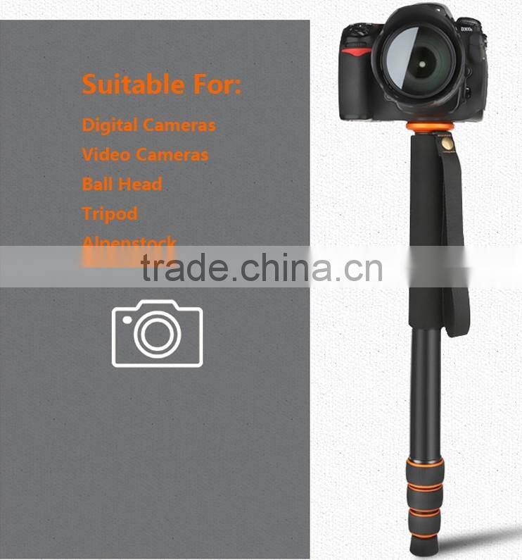 Portable Monopod Camera Aluminum Monopod Alpenstock L-401