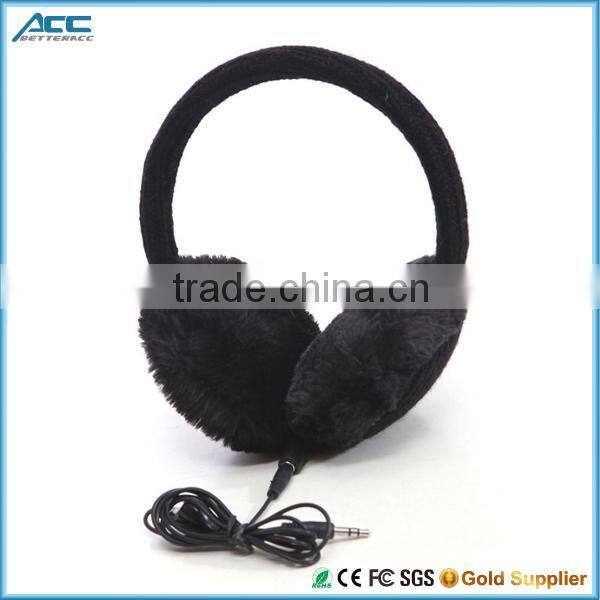 Embroidery Logo Colorful Earmuff Headset, Headphone for Children