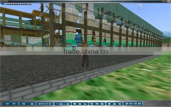 Virtual Simulation Software,Steel making,iron making VIRTUAL Industrial Production LINE