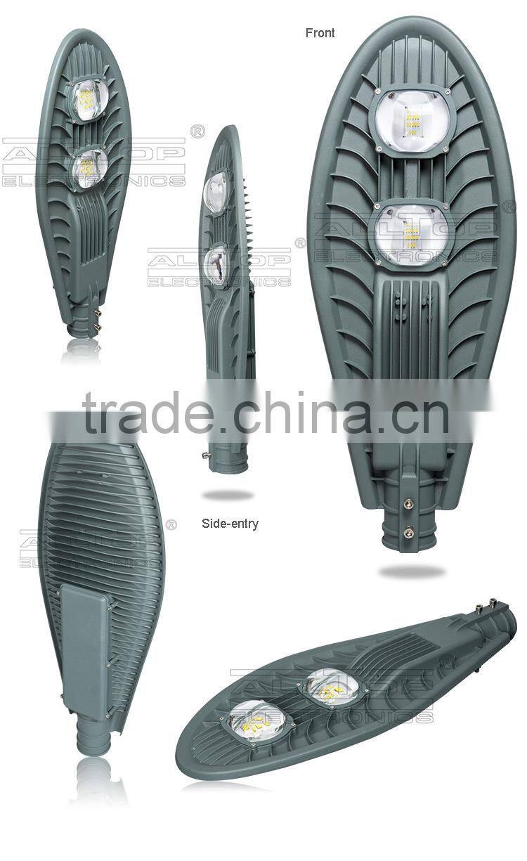 Outdoor IP67 waterproof bridgelux cob 120w led street light shell