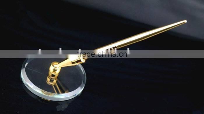 metal table pen , gold desk pen , stand pens