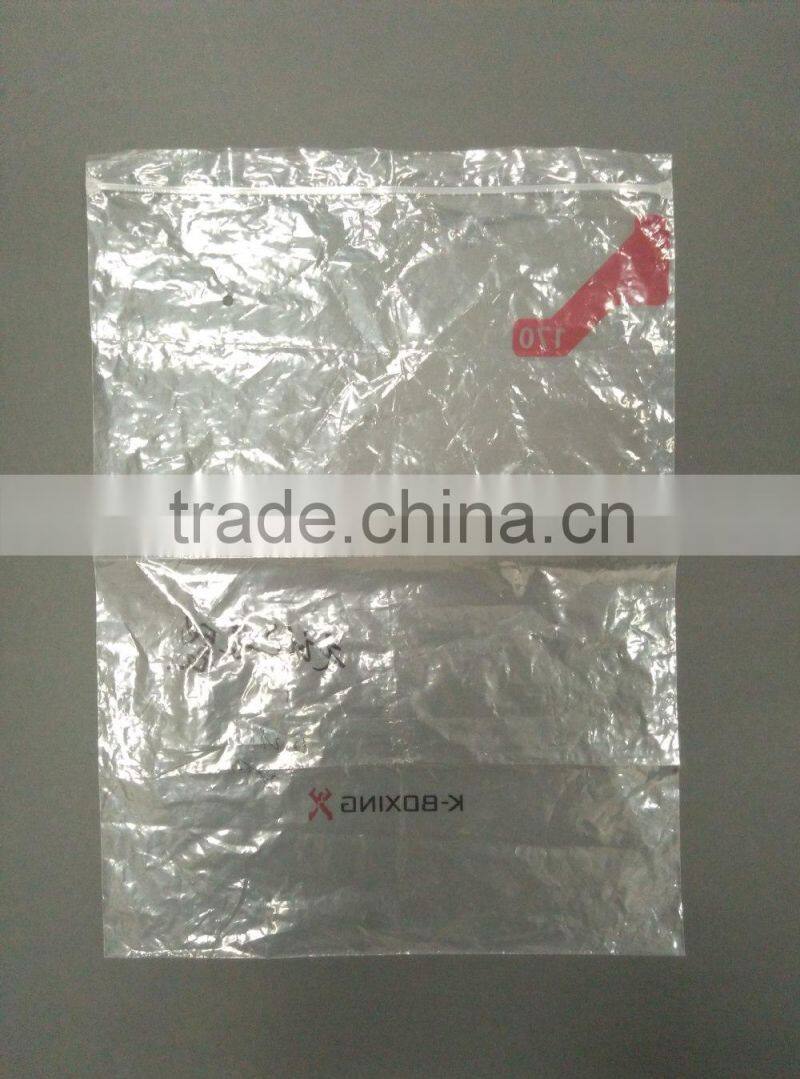 Customized self sealing plastic bag in shanghai