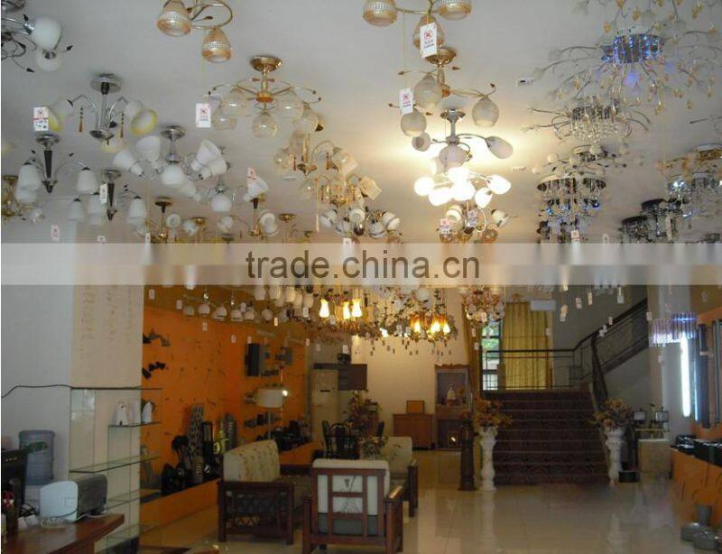 modern crystal fabric chandelier pendant lamp / lighting
