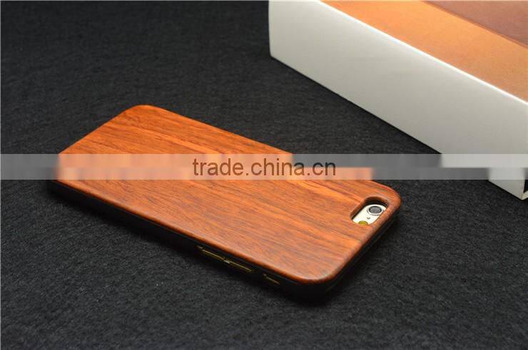 2016 alibaba hot sell cherry walnut wood case for iphone 6s