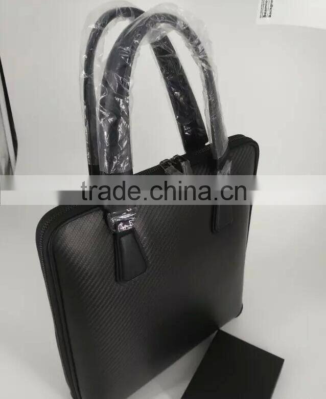 Men's Briefcase Matt Carbon Fiber Handbags