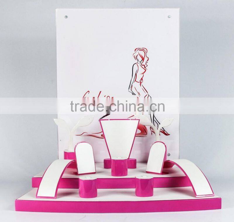 Customized clear acrylic key lock watches display cabinet