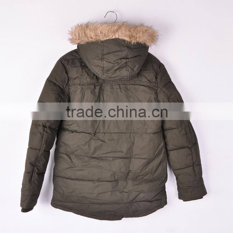 Outwear windproof winter mens warm padded jacket