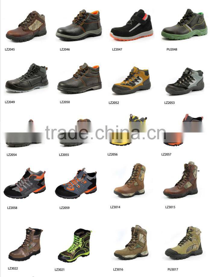 Hot sales cheapest men's steel toe safety shoes