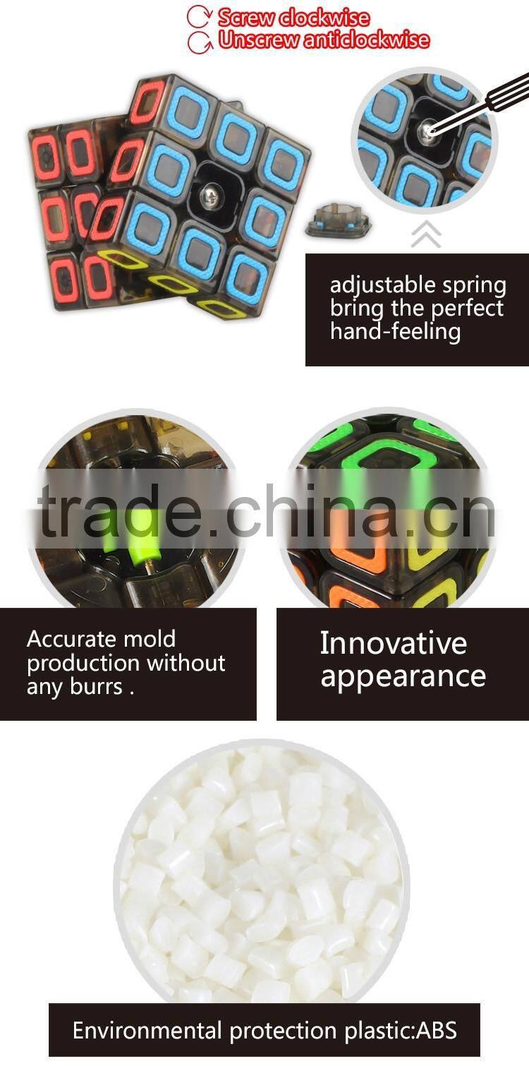 cheap plastic magic cube kid toy