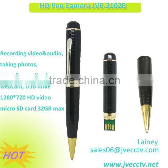 Hot HD Pen Camera with 32GB Memory, Micro USB