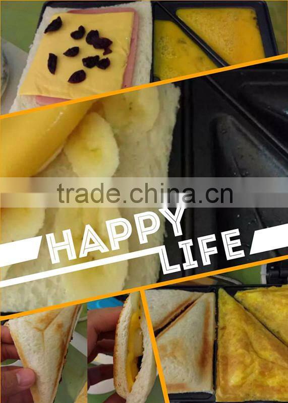 4-Slice Portable easy clean electric sandwich maker