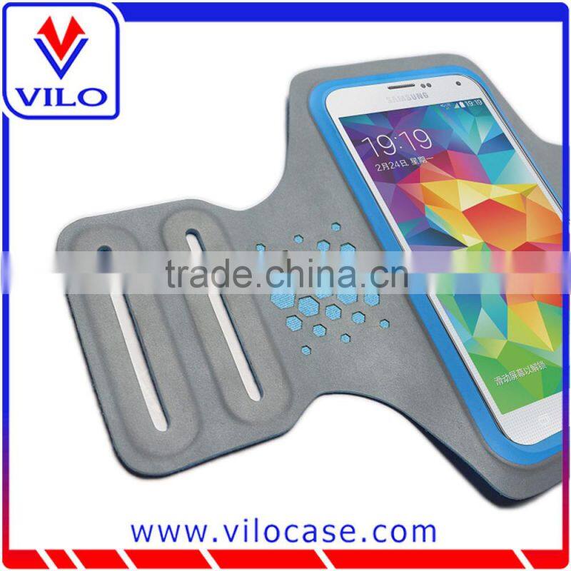 2015 Pay pal Payment Reflective Sport Armband case for iPhone 6 4.7 inch, Lycra Neoprene Fabric Armband