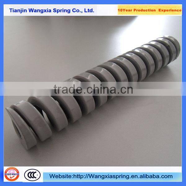 Extra Light Load Yellow Spiral Stamping Compression Die Spring