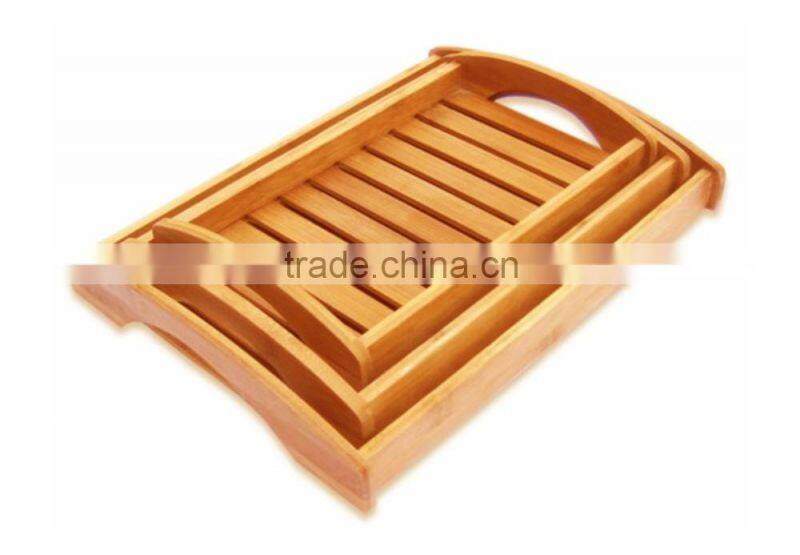 High Quality and Hot Sell Storage Bamboo Tea Tray