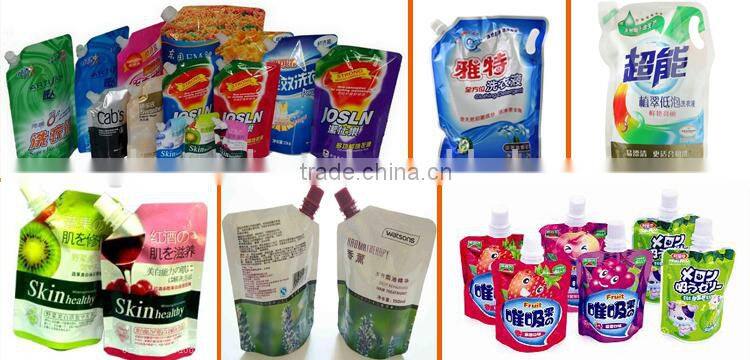 New style Rotary Type Automatic fruit doypack pouch with spout filling