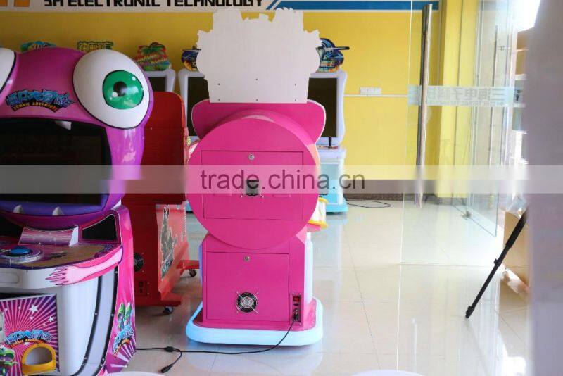 2015 drum music game machine capsule toy Metal and plastic music game machine for kids