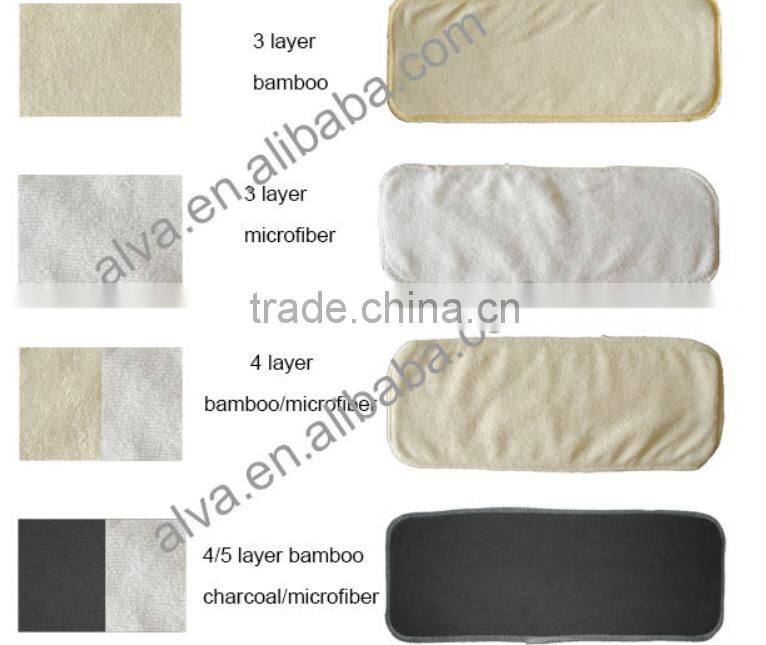 2016 ALVA black and white piano melody printed positioning pocket diaper one size and reusable baby cloth diapers in China