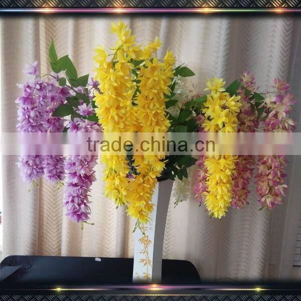 artificial flower wholesale silk flower wisteria