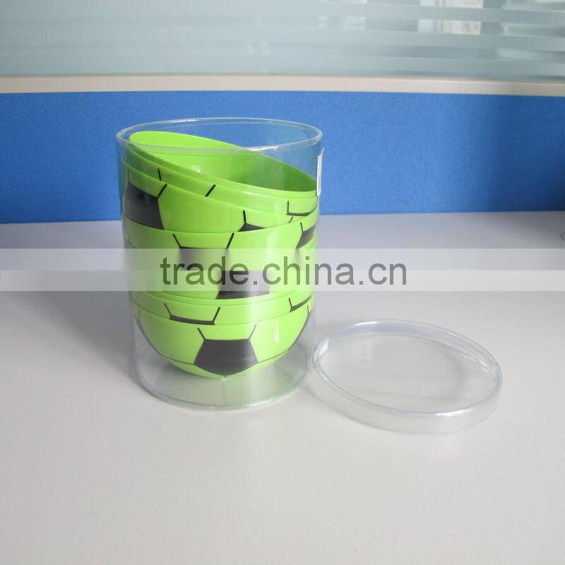 hot sell plastic soccer snack tray
