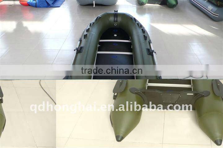 CE 4.3m inflatable boat with outboard motor for sale