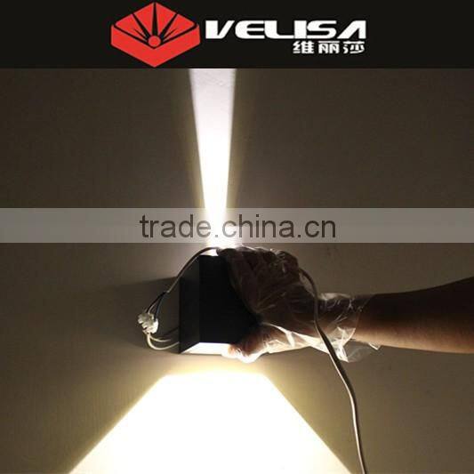 Alibaba express china 2x3w outdoor & exterior wall led light /wall light led/wall pack /wall cube outdoor manufacturers china