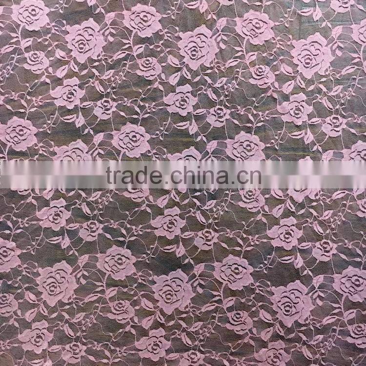whosale strech dubai lace fabric knitted type factory stock TH-2095