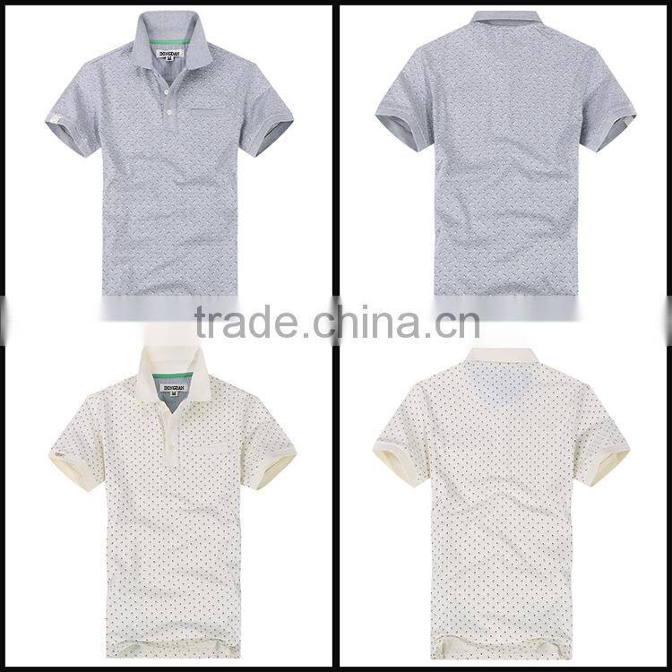 Wholesale custom cheap new design and dry fit men polo t shirt made in China