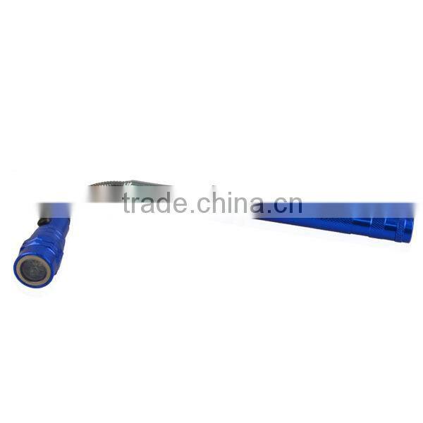 Magnetic 3 LED Flash Light Magnet Telescopic Flexible Torch