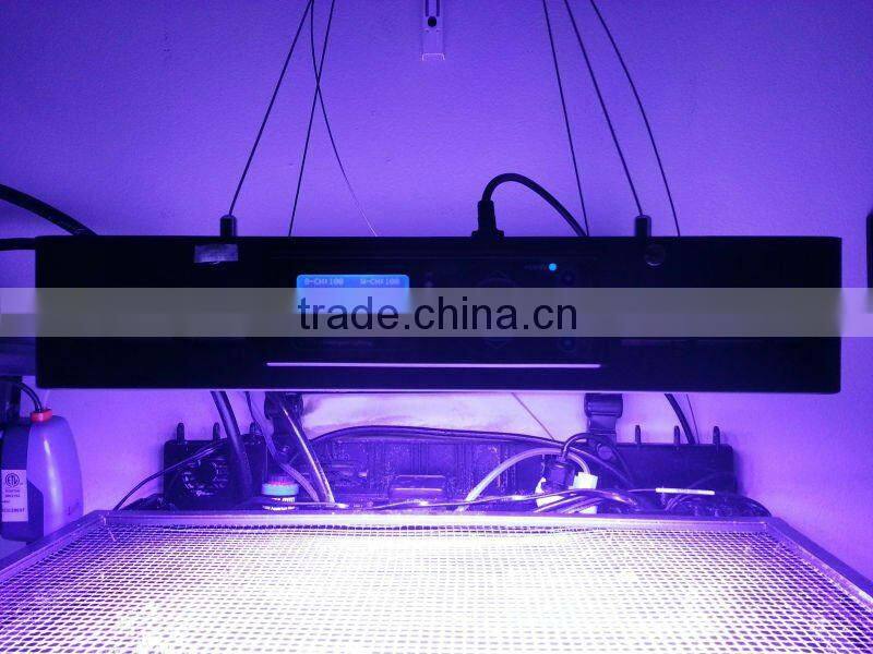 Touch Control 120W Auto Dimming Pendent LED Aquarium Lamps for Marine Coral Reef Tank