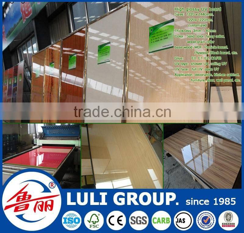 sell well high quality of high gloss UV board