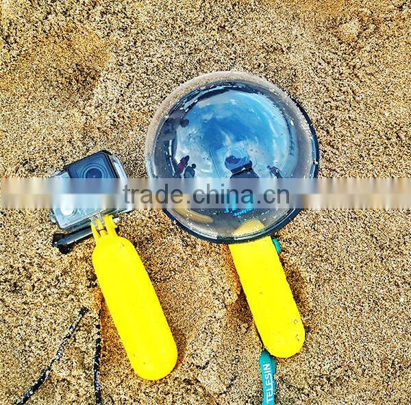 Telesin new released clear acrylic Dome Port for Go Pro Hero4