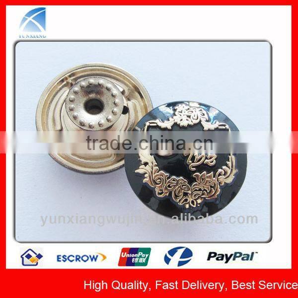 YX3268 Fashion Denim Metal Jeans Jacket Buttons