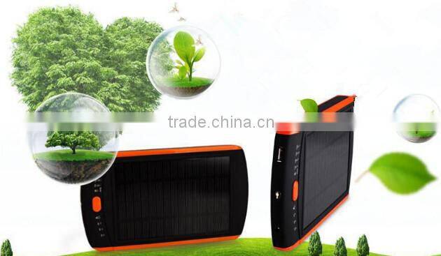 Super high capacity 23000mAH solar charger with ac wall socket for laptop